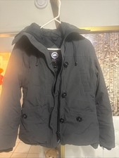 Authentic Canada Goose Montebello Parka Women with Hood in gray  size S/P