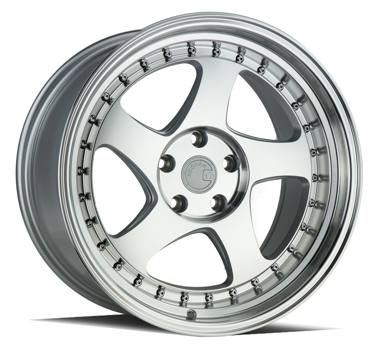 ahana Aodhan AH01 AH1 16x8 4x100/4x114.3 15 Silver Wheel 16