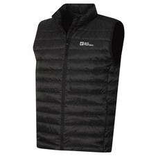 Jack Wolfskin Herren Pack And Go Daunen &auml;rmellose packbare Weste 50 % Rabatt UVP