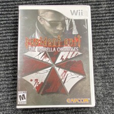 Resident Evil: The Umbrella Chronicles Nintendo Wii Complete Video Game