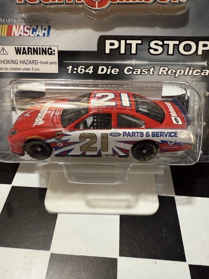 Ken Schrader #21 Motorcraft Wood Brothers Team Caliber 2006 1/64 Nascar Diecast - Image 2 of 4