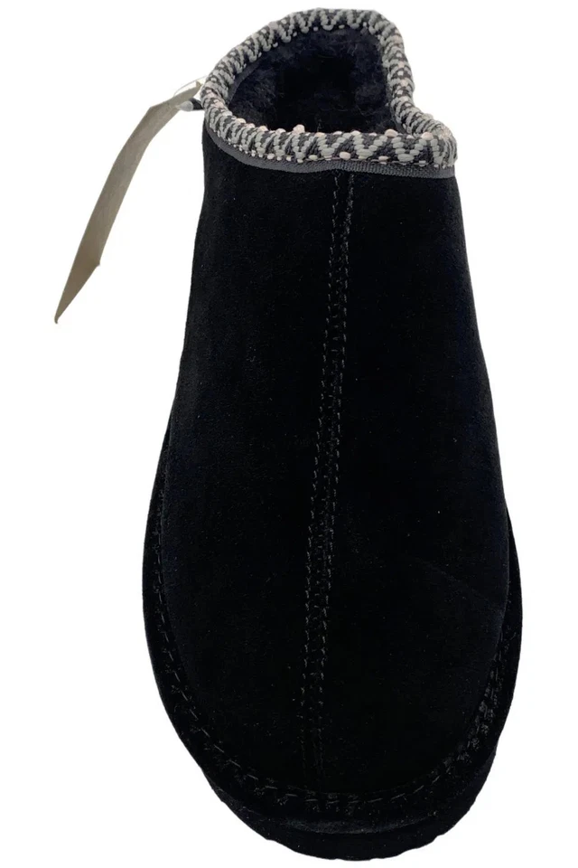 Mula de gamuza para mujer BEARPAW Martis con repelente de lluvia y manchas negra Foto 2 de 3