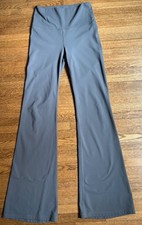 "PureLuxe" Fabletics GRAY bootcut YOGA pants ATHLETIC leggings FLARE, size S
