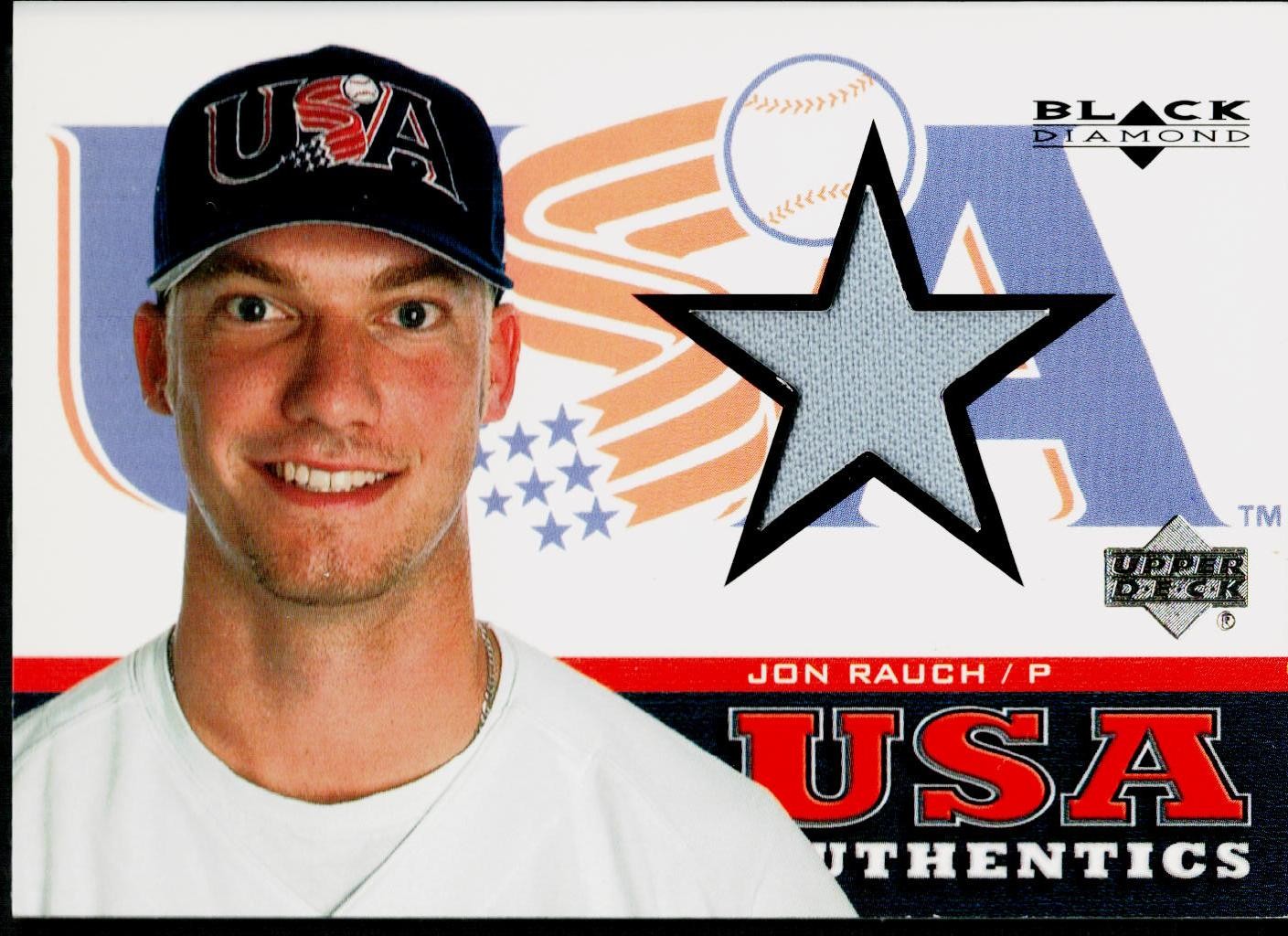 Jon Rauch RC 2000 Upper Deck Black Diamond Rookie Edition #146
