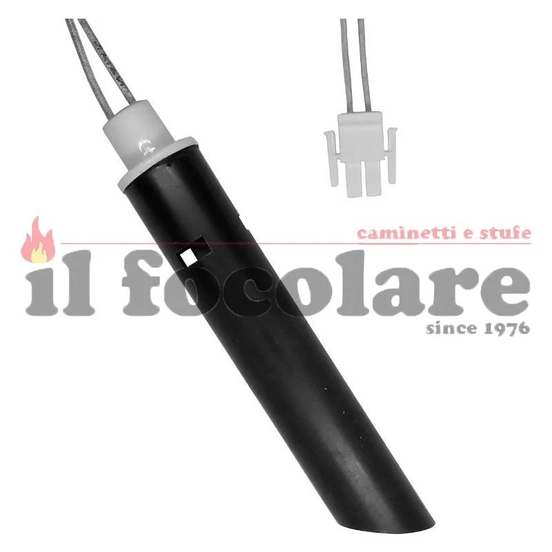 Candeletta Accensione 350W Per Stufe A Pellet Ferroli Anselmo Cola – Diametro 16/25 Mm, Lunghezza 120/130 Mm