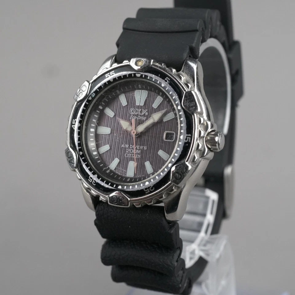 CITIZEN Diver Watch 7872-L15421 Men's 41mm Watch Vintage New Battery - image 2 of 4