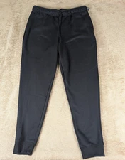 Xersion Men's Black Sz LT Essential Classic Fleece Jogger Pants NWT Orig $46