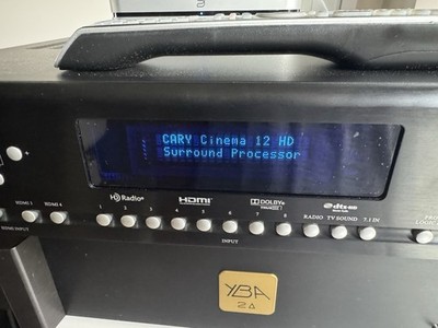 Cary Cinema 12 Preamp /Processor w HDMI & Surround Sound 