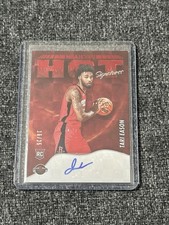 2022-23 Panini NBA Hoops - Hot Signatures Rookies Tari Eason #HSR-TES Red /25 