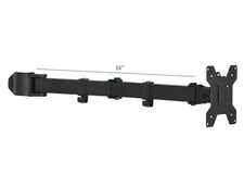 VIVO Black Fully Adjustable Single Monitor Arm for Desk Mount Stand PT-SD-AM01A