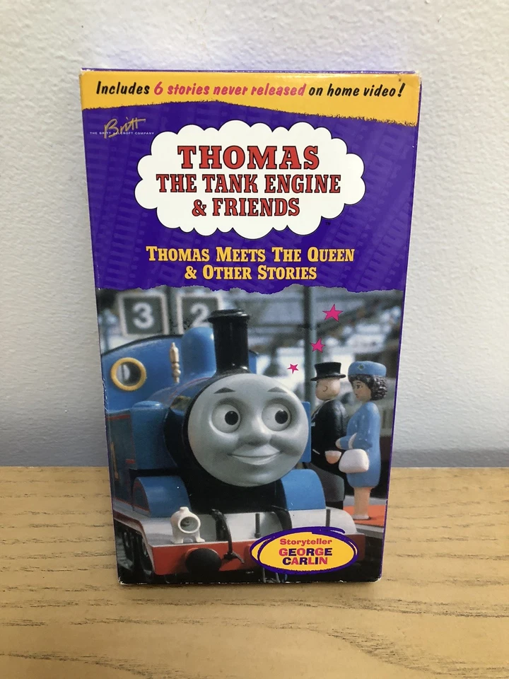 Thomas the Tank Engine & Friends Thomas Meets the Queen Other Stories VHS Train - Image 2 of 3