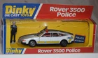 Vintage Dinky No. 264 Rover 3500 Police Car - Diecast in Original Box