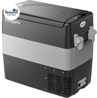 12V Portable Refrigerator Fridge Freezer Portable Car Fridge 53 Quart Electric C