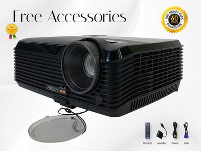 ViewSonic PJD6221 DLP Projector Conference Room 2,700 Lumens Full HD PC 3D Ready