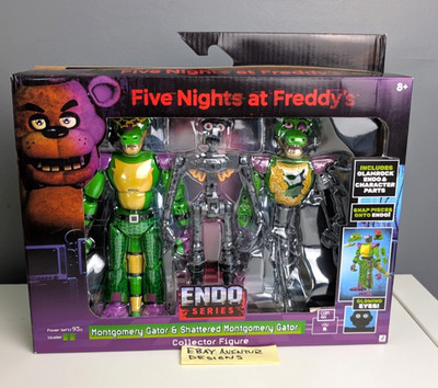 FNAF Five Nights At Freddy's Endo Series 3 SHATTERED GATOR MONTGOMERY GATOR