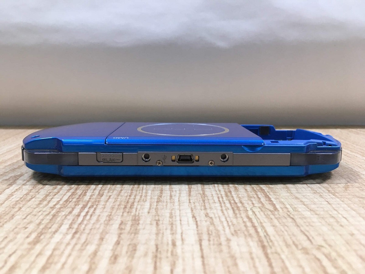 GD7178 Plz Read Item Condi PSP-3000 VIBRANT BLUE SONY PSP