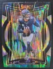 2024 Panini Select Concourse Caleb Williams #25 (RC) Black Green Prizm Shock NM!