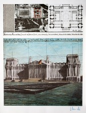 Christo Wrapped Reichstag handsigniert