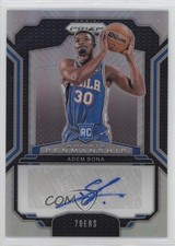 2024-25 Panini Prizm Rookie Penmanship Silver Adem Bona #RPE-ADB Auto 13p4