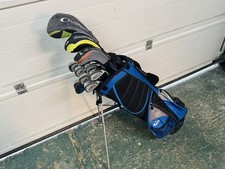 Mens R/H MaxFli Full Golf Clubs set, Irons, Driver, Woods, Putter, Bag