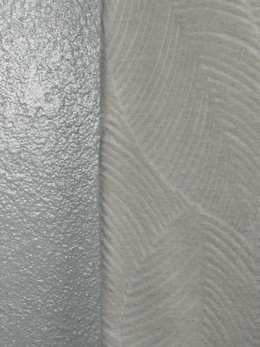 Manta de lujo 50"x 66" color crema hecha en Portugal edición algodón hoja. - Imagen 6 de 6