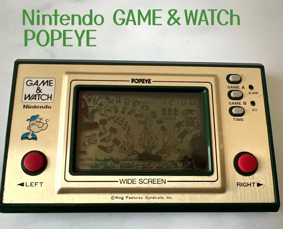 Nintendo 1981 Watch Electronic Games for sale - eBay