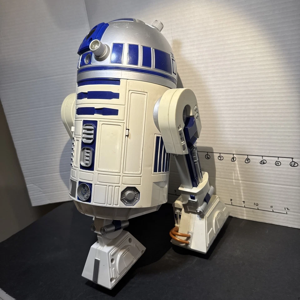 Star Wars R2-D2 Droide Astromecánico Interactivo-16” 2002 Probado No Funciona Foto 2 de 4