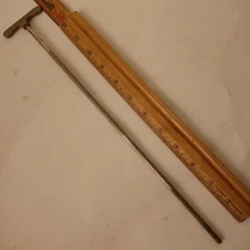 Leedy 13 1/8" Flat-Head 1+Bass-Drum Single-Tension T-Rod Nickel 12-24 Vintage30s