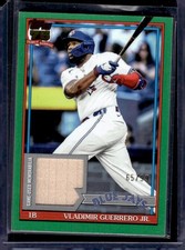 2026 Topps #91RVG Vladimir Guerrero Jr. 1991 Topps 35th Anniversary Relics Green