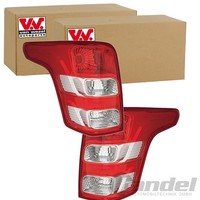 2X VAN Wezel RÜCkleuchten SET Links+Rechts Passend FüR Fiat Fullback Mitsubishi
