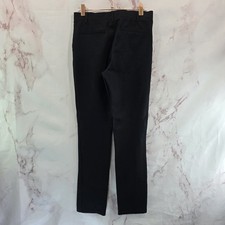 Quince Pants Womens Small X 29 Black High Rise Ponte Straight Leg Stretch