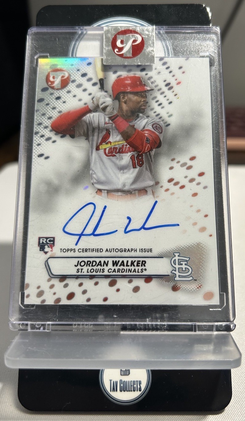 2023 Topps Pristine - Jordan Walker (RC) -  Pristine Auto - #PA-JW