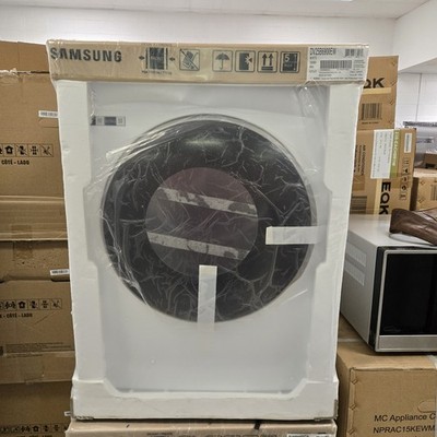 Samsung DV25B6900EW 4.0 Cu Ft Compact Dryer White  BRAND NEW