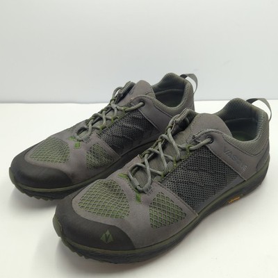 Vasque Mens Hiking Outdoor Shoes 11.5 Green Gray