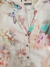 Eterna Damen Bluse Tunika 100% Baumwolle Gr. ...