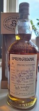Springbank 1996 9 Years Old Marsala-Wood 58%, 10cl Sample