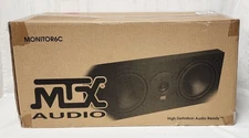 MTX Audio MONITOR6C Center Channel Speaker Dual 6.5" 2-Way Home Theater