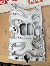 Oldsmobile Edelbrock 3711 Performer 350 Olds Aluminum Intake Manifold 330 403 