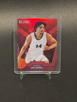2025 Upper Deck Allure #35 Asa Newell Rookie Red Rainbow