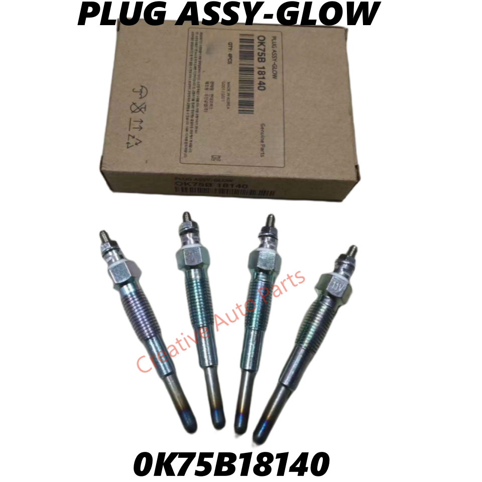 For Hyundai kia K2700 Sportage PREGIO Genuine 0K75B18140 PLUG ASSY-GLOW 4PCS