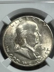 1952-s Franklin Half Dollar, Better Date, NGC MS65, Free shipping