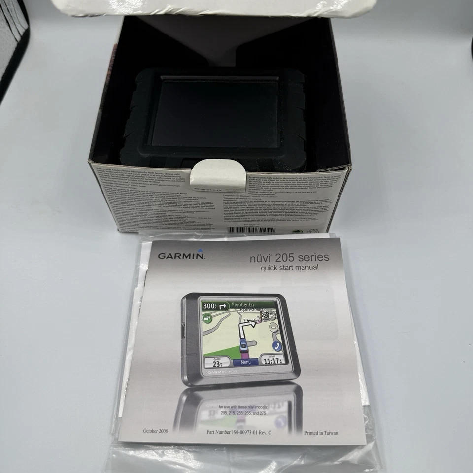 Garmin Nuvi 265T Navigation System GPS Unit Tested Working - Needs Plug For Car - Image 3 of 3