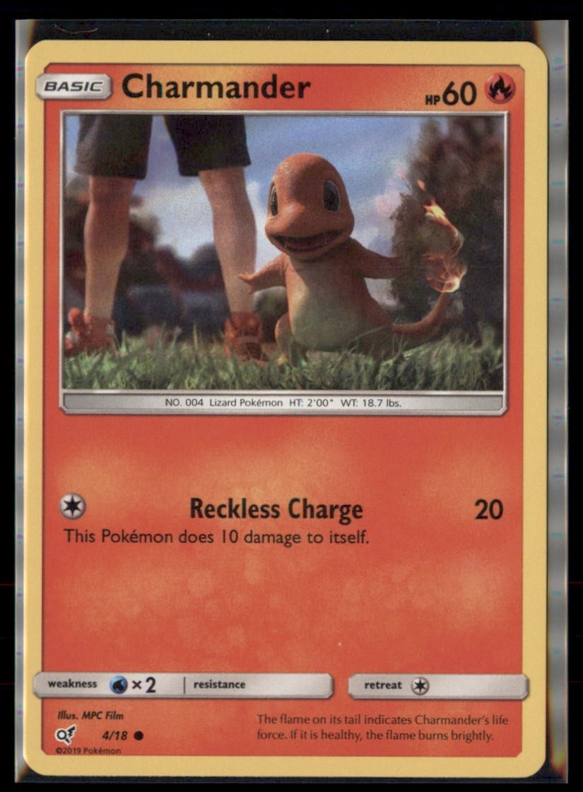 Pokemon TCG Charmander 4/18 Holo 