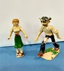 Blondie and Dagwood by Marx , dime store comic strip character figure