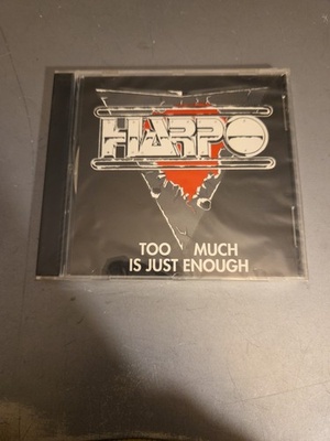 #ad HARPO CD Too Much Is Just Enough 1992 DNA Selinsgrove PA NEW SEALED MINT RARE $249.99