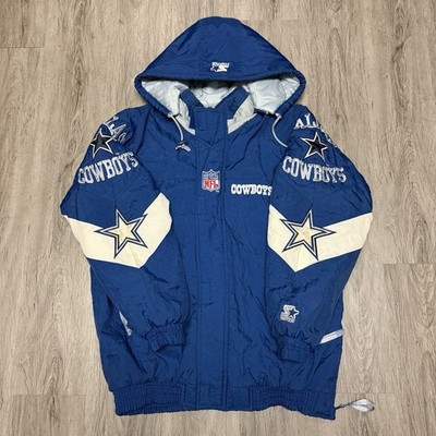 VTG 90s Dallas Cowboys NFL Pro Line Authentic STARTER Jacket Heavy