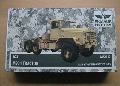 Armada Hobby USA M931 tractor resin kit 1/72 scale