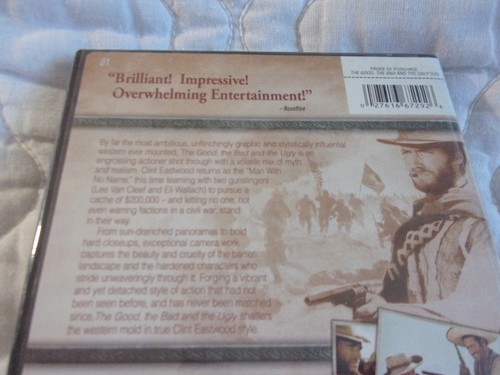 A FISTFUL OF DOLLARS HANG 'EM HIGH THE GOOD BAD AND UGLY DVD LOT CLINT EASTWOOD - Picture 16 of 17