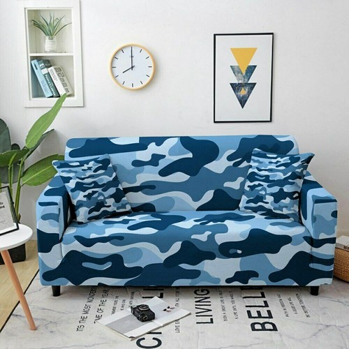 Elastic Sofa Cover Camouflage Couch Covers For Living Room Protector Slipcovers - Picture 12 of 22