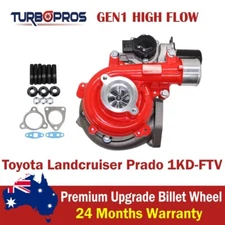 Turbo Pros GEN1 High Flow Turbo For Toyota LandCruiser Prado 1KD-FTV 3.0L